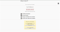 Desktop Screenshot of myrealip.com